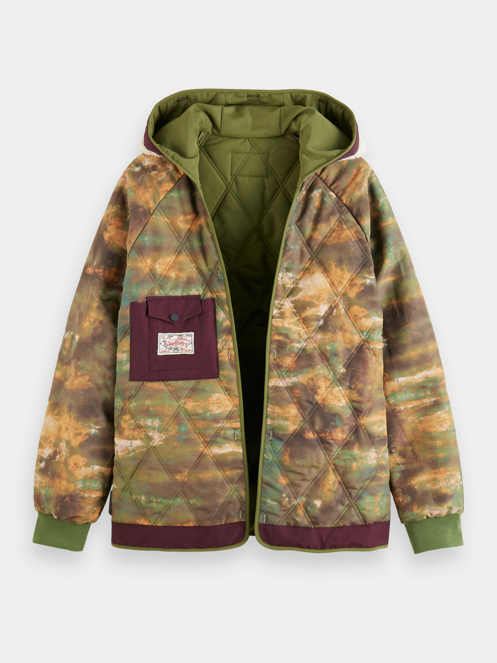 2 in 1 mid-length parka - Scotch & Soda AU