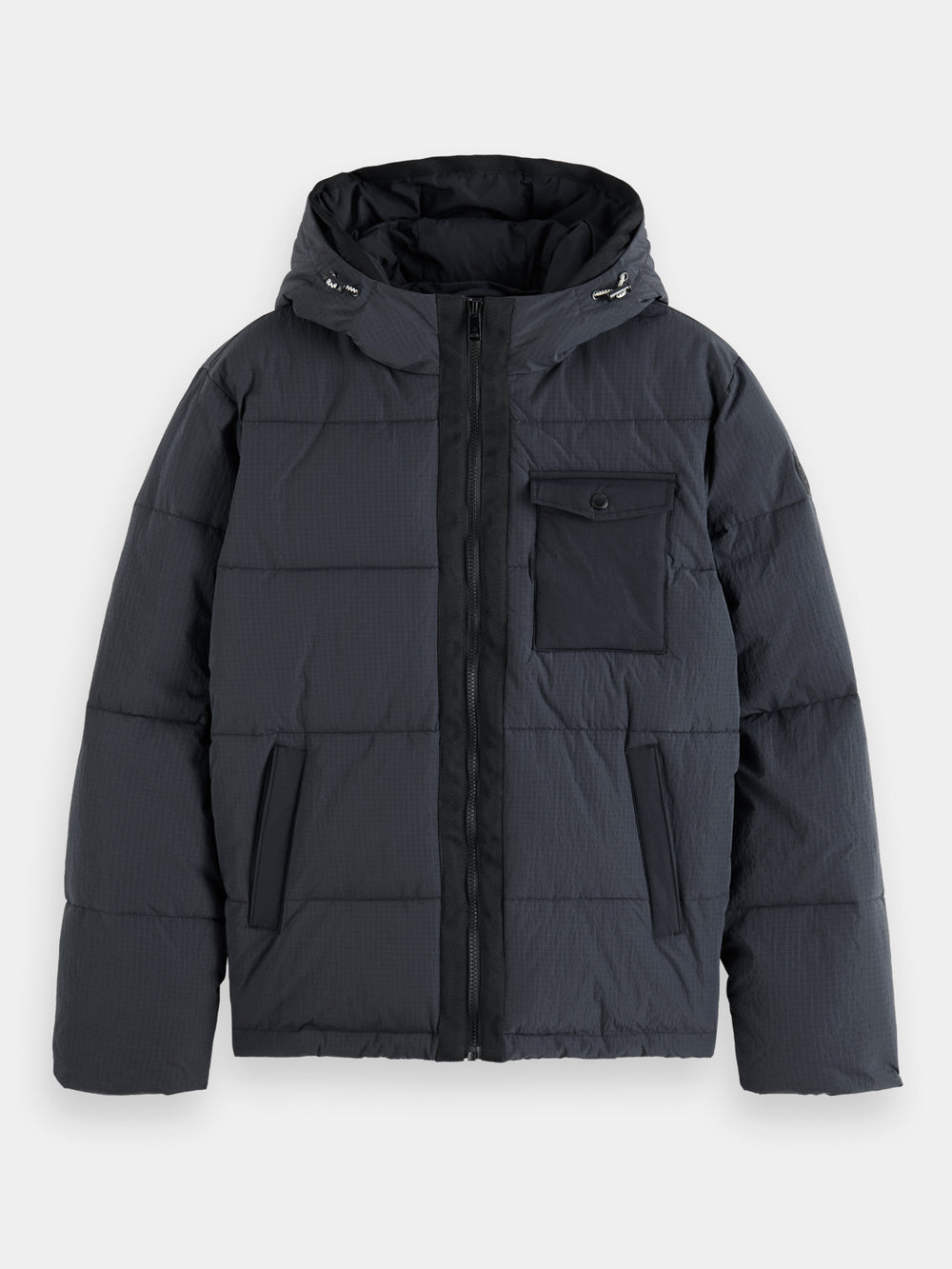 Hooded puffer jacket – Scotch & Soda AU