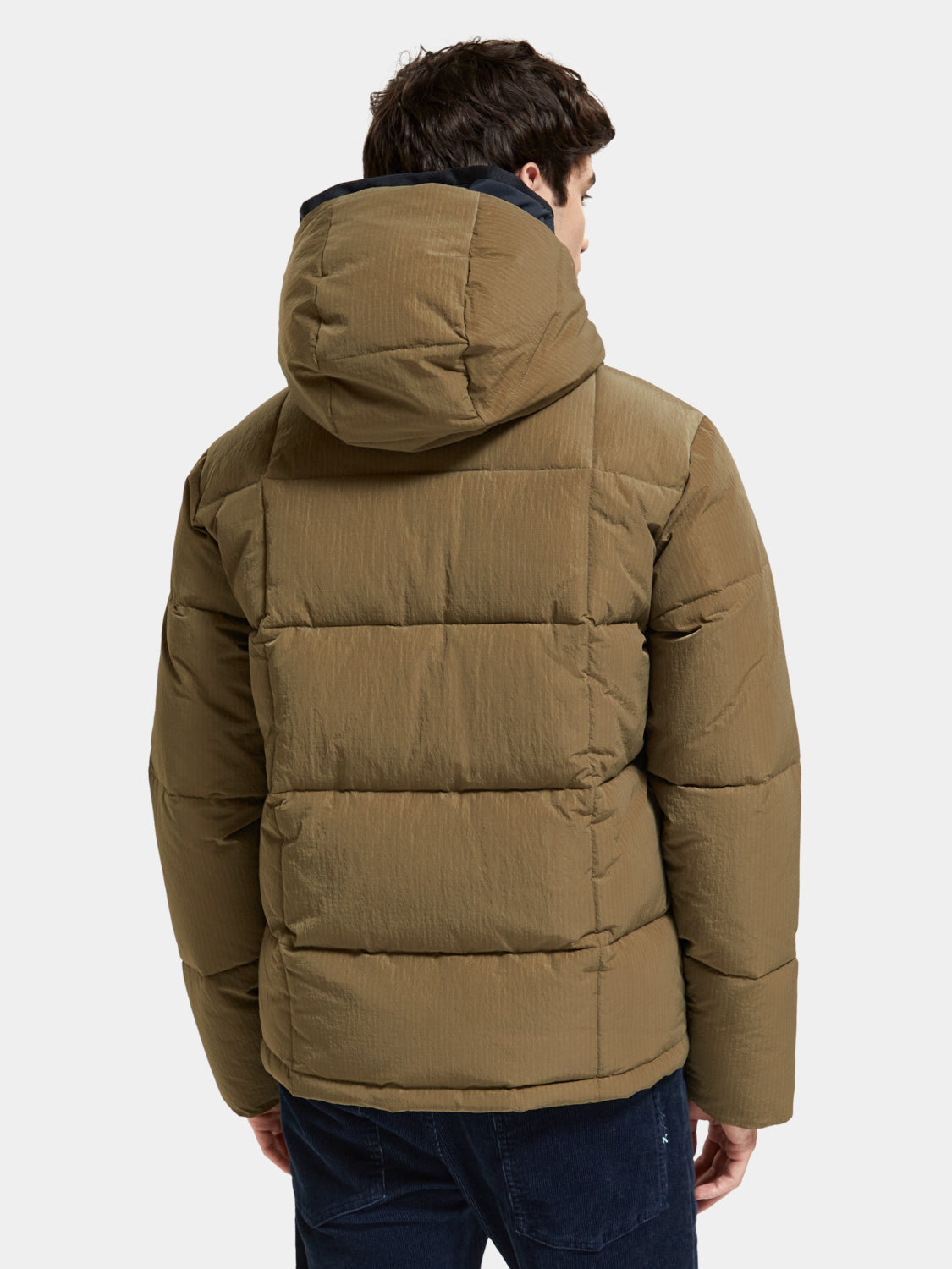 Hooded puffer jacket - Scotch & Soda AU