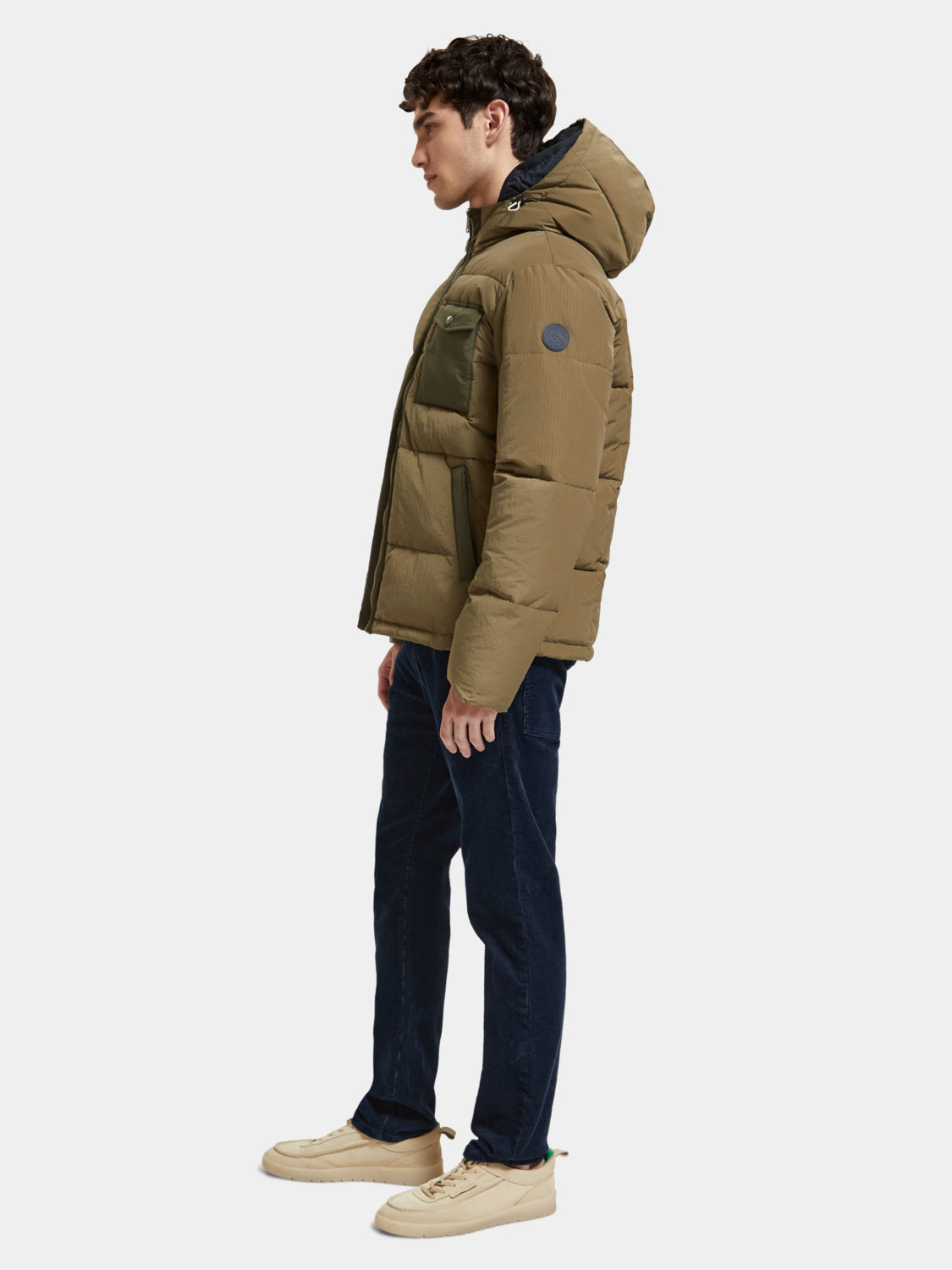 Hooded puffer jacket - Scotch & Soda AU