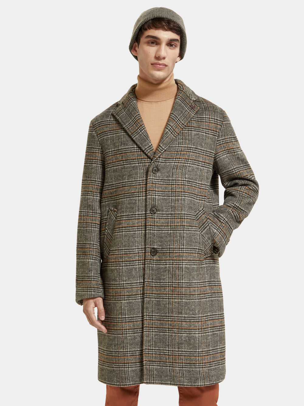 Wool blend overcoat - Scotch & Soda AU