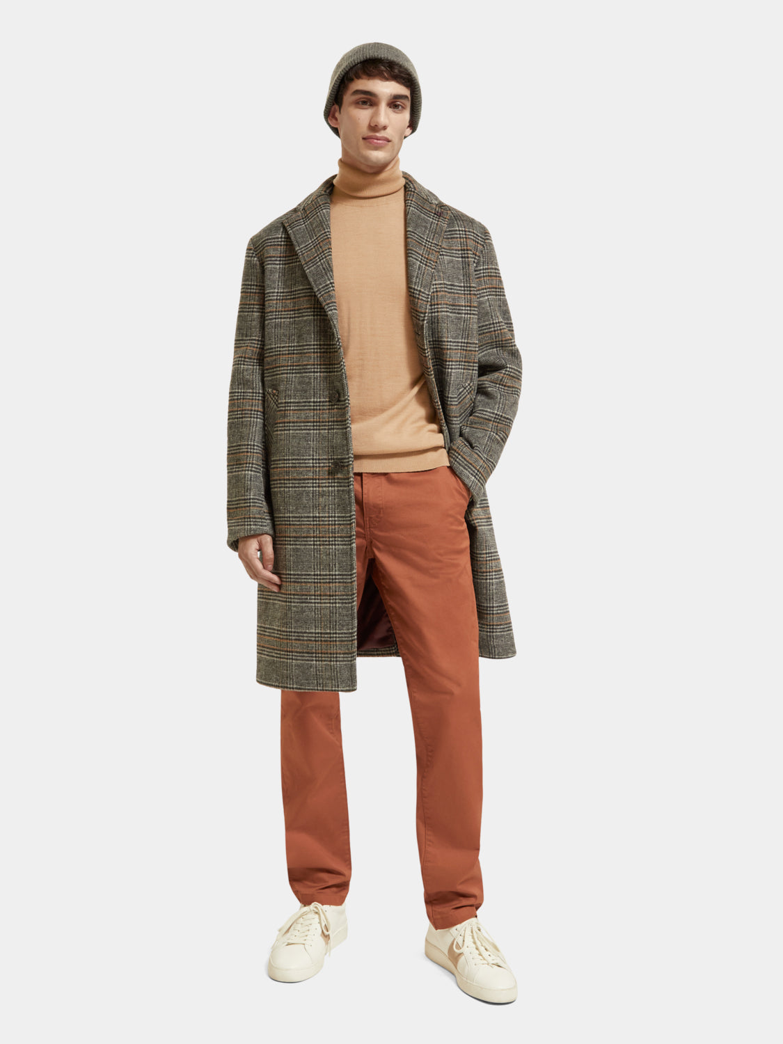 Wool blend overcoat - Scotch & Soda AU