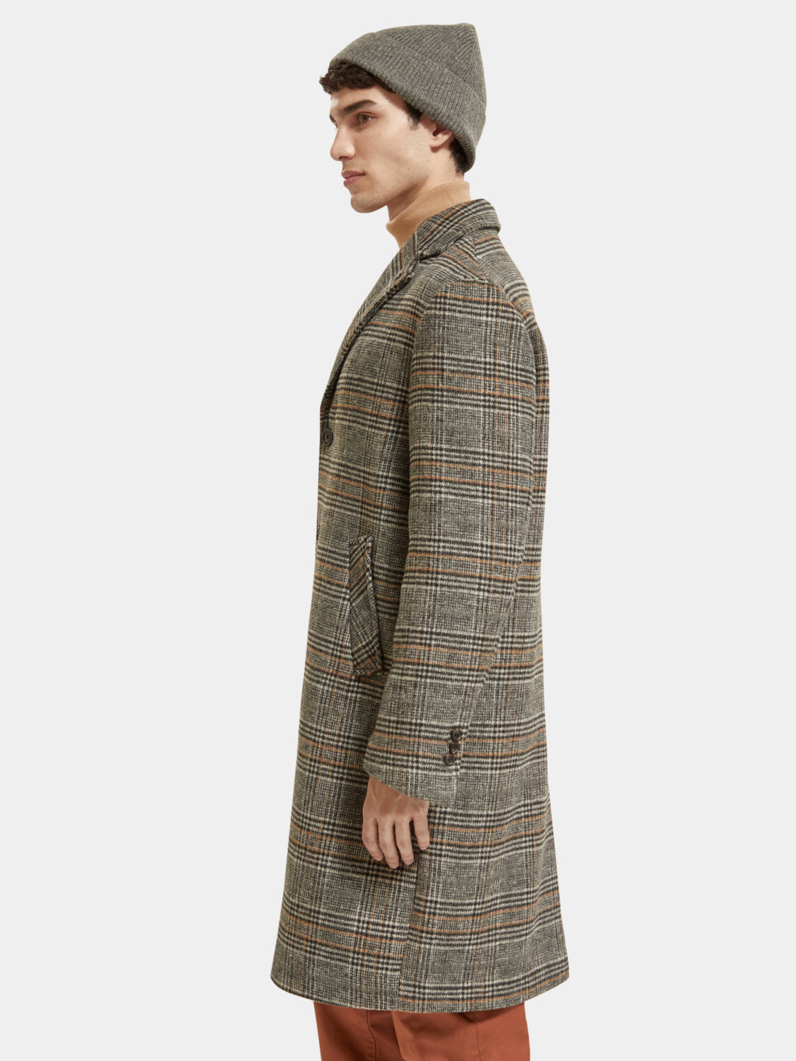 Wool blend overcoat - Scotch & Soda AU