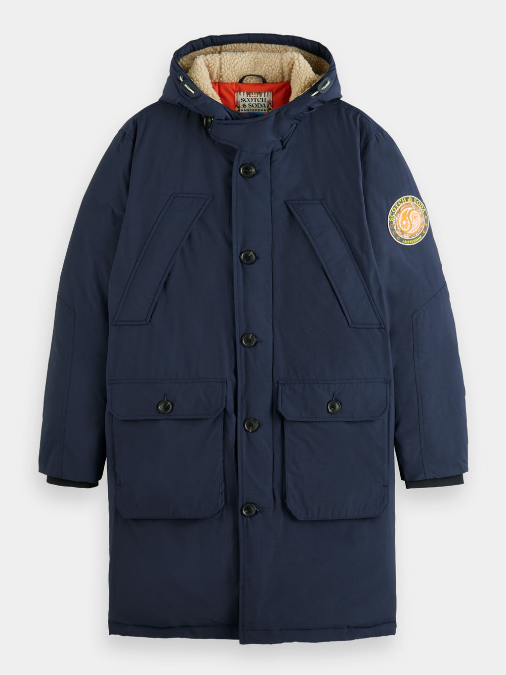 Heavy weight padded parka - Scotch & Soda AU