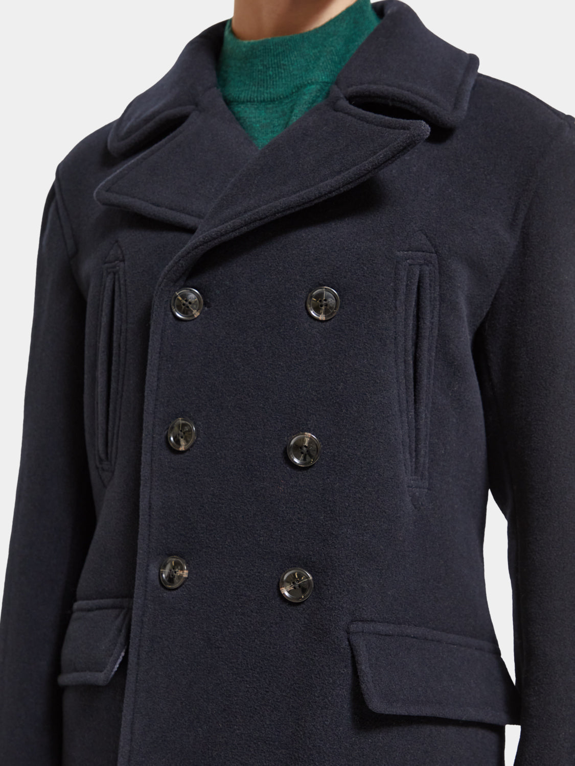 Wool blend peacoat - Scotch & Soda AU