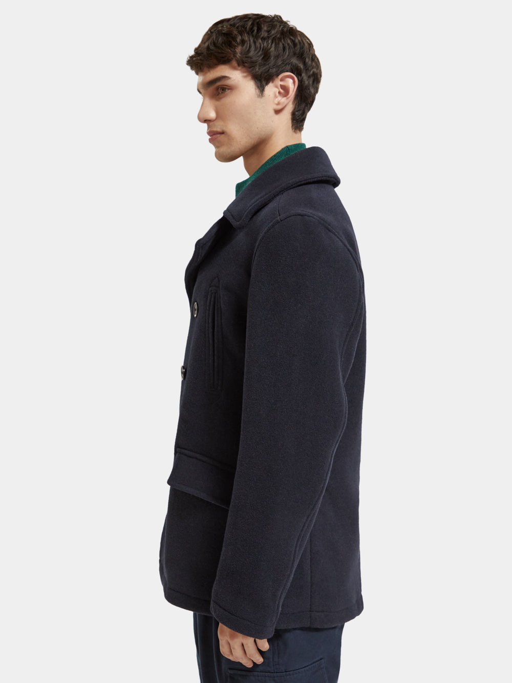 Wool blend peacoat - Scotch & Soda AU