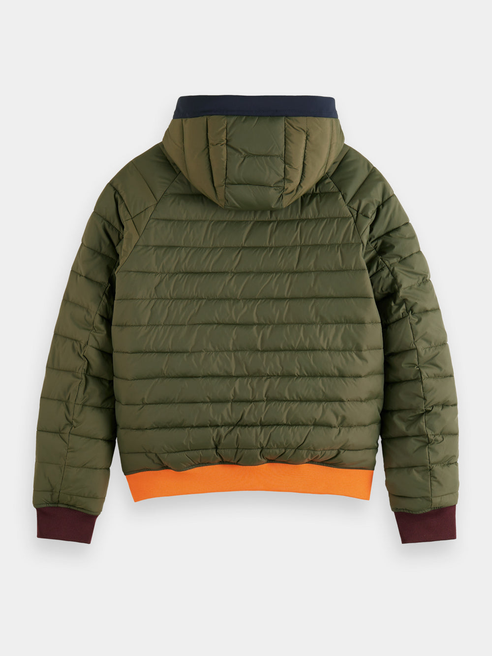 Colourblock quilted bomber jacket - Scotch & Soda AU