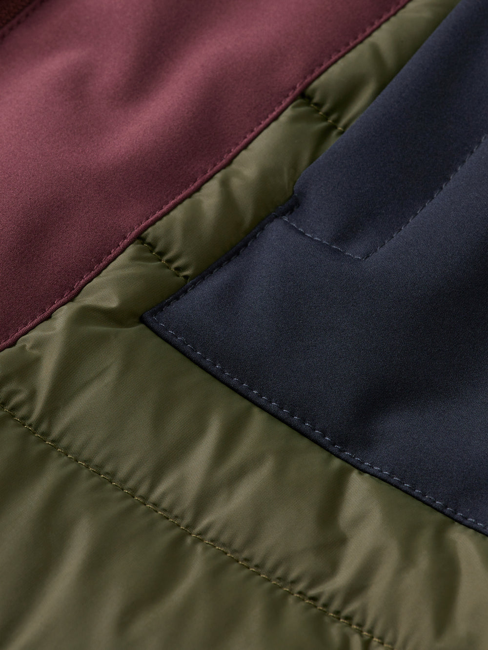 Colourblock quilted bomber jacket - Scotch & Soda AU