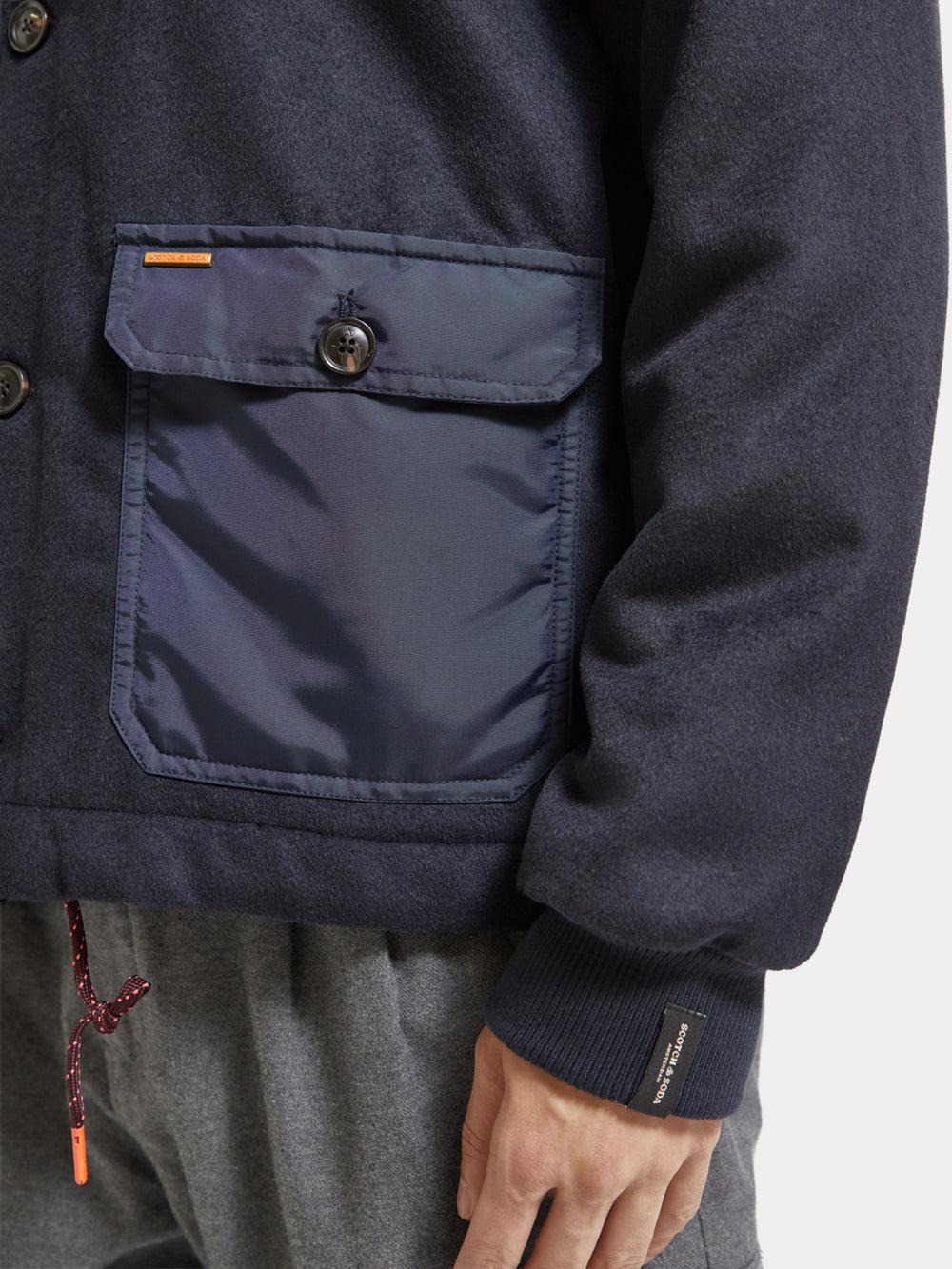 Reversible bomber jacket - Scotch & Soda AU