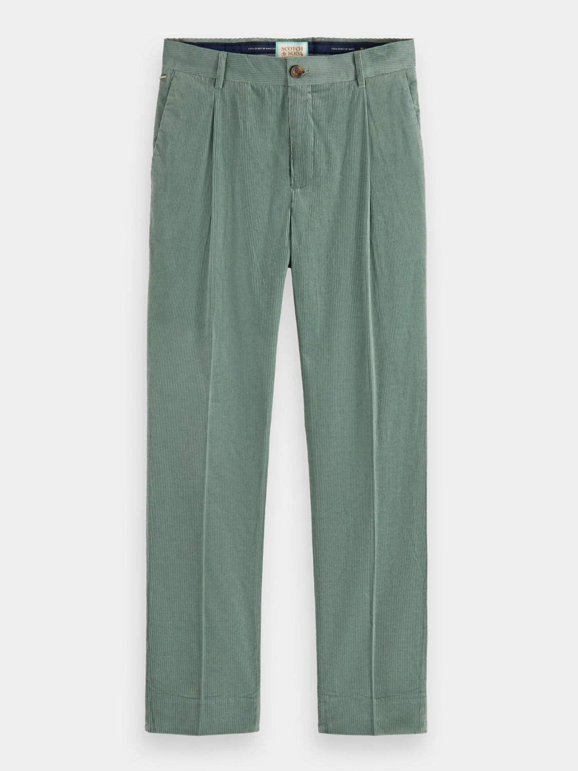 Blake pleated corduroy chino - Scotch & Soda AU