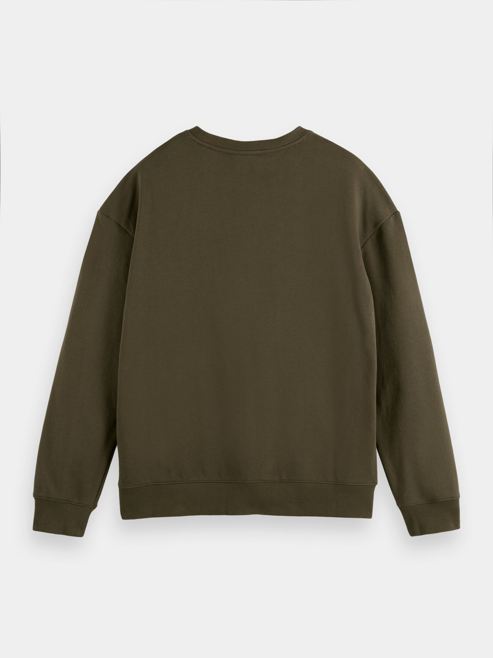 Relaxed-fit felpa mix sweatshirt - Scotch & Soda AU