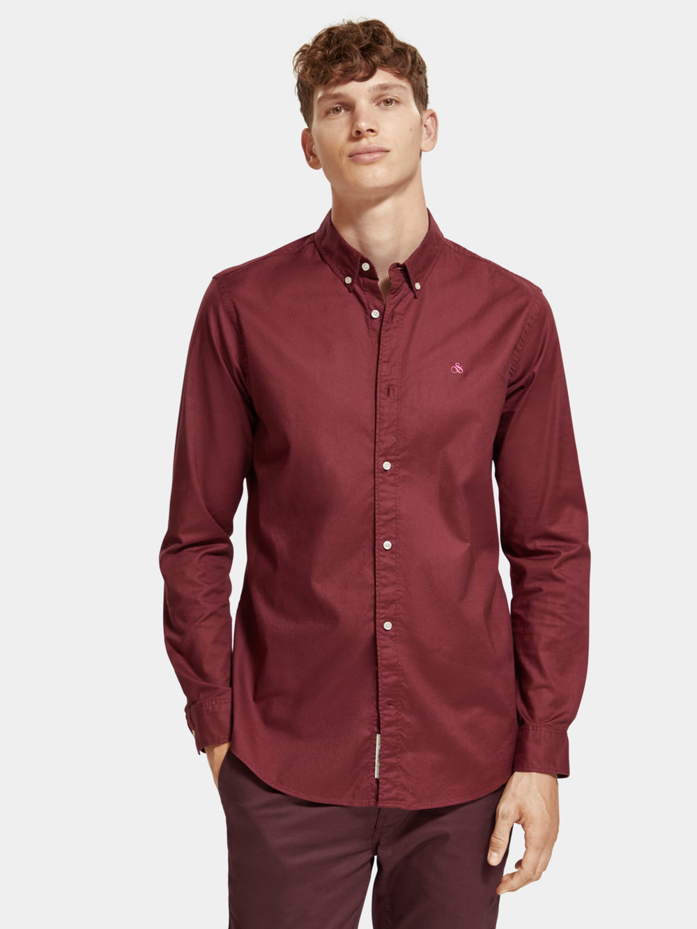 Solid Oxford shirt - Scotch & Soda AU