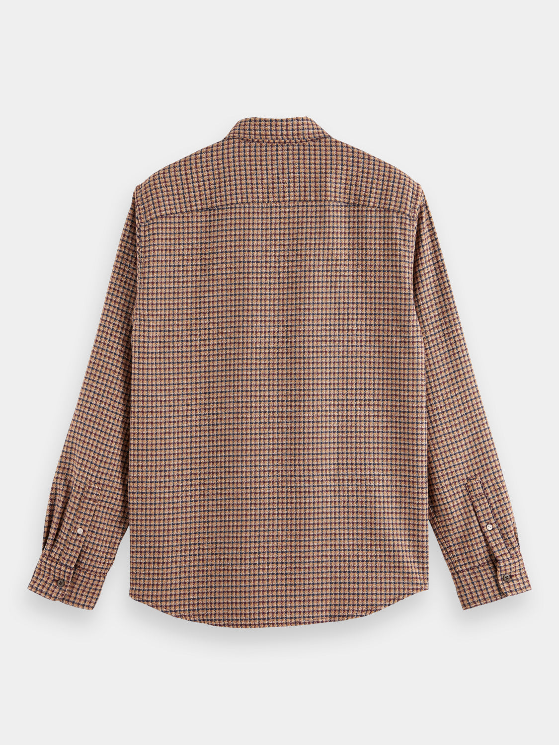 Regular-fit yarn check shirt - Scotch & Soda AU