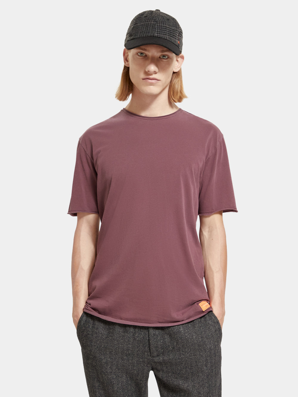 Raw edge t-shirt - Scotch & Soda AU