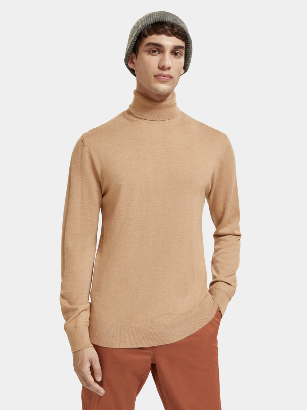 Regular-fit turtleneck pullover - Scotch & Soda AU