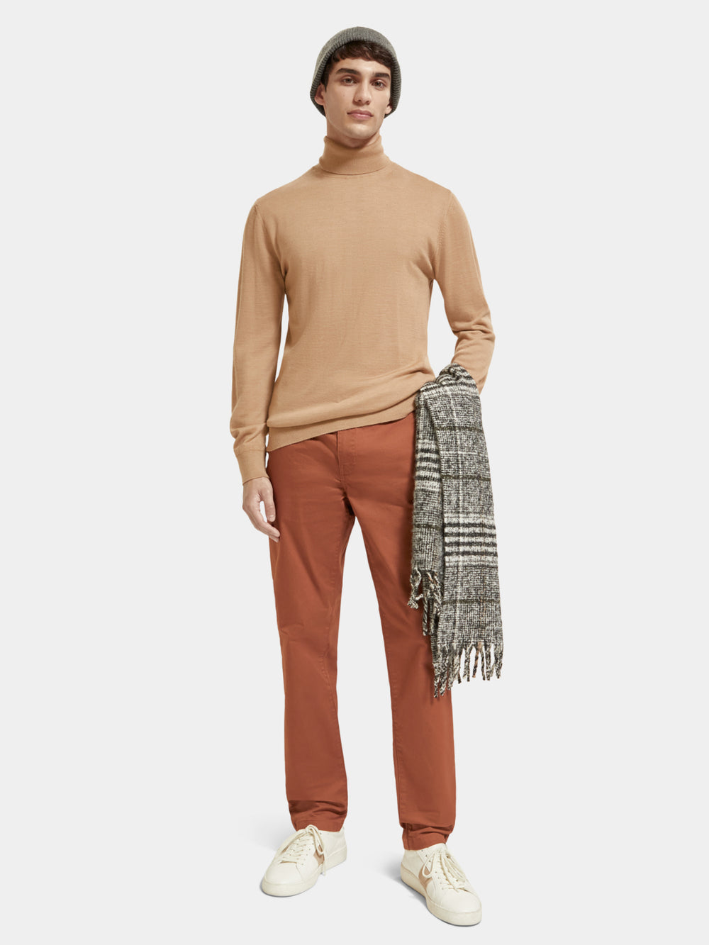 Regular-fit turtleneck pullover - Scotch & Soda AU