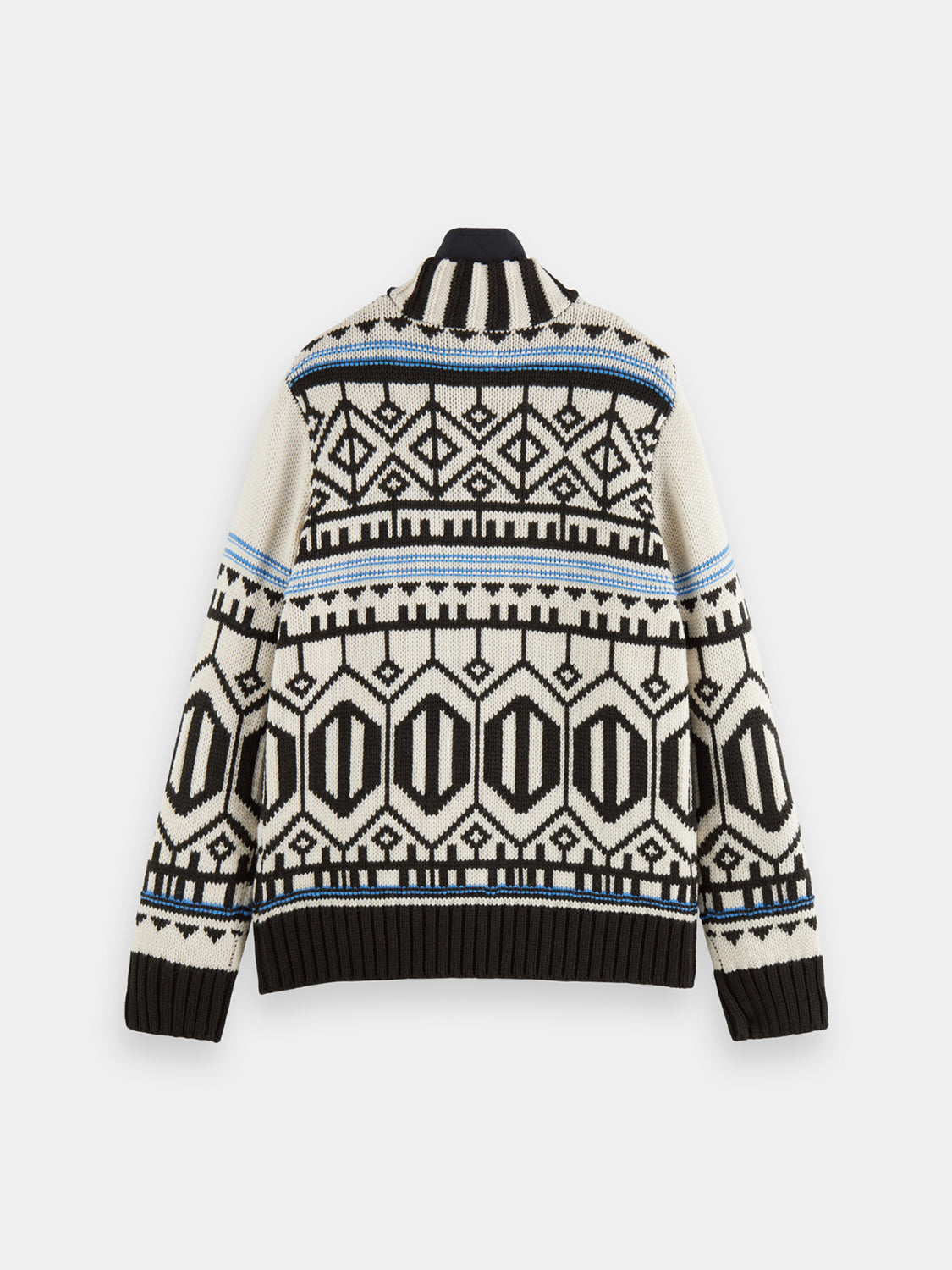 Chunky zip cardigan - Scotch & Soda AU