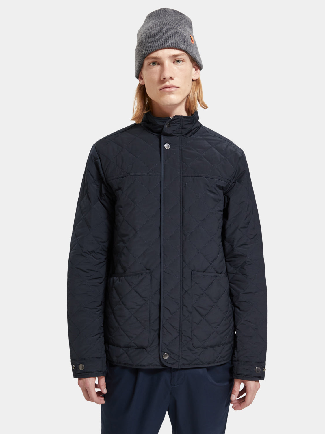 Chunky zip cardigan with detachable inner jacket - Scotch & Soda AU
