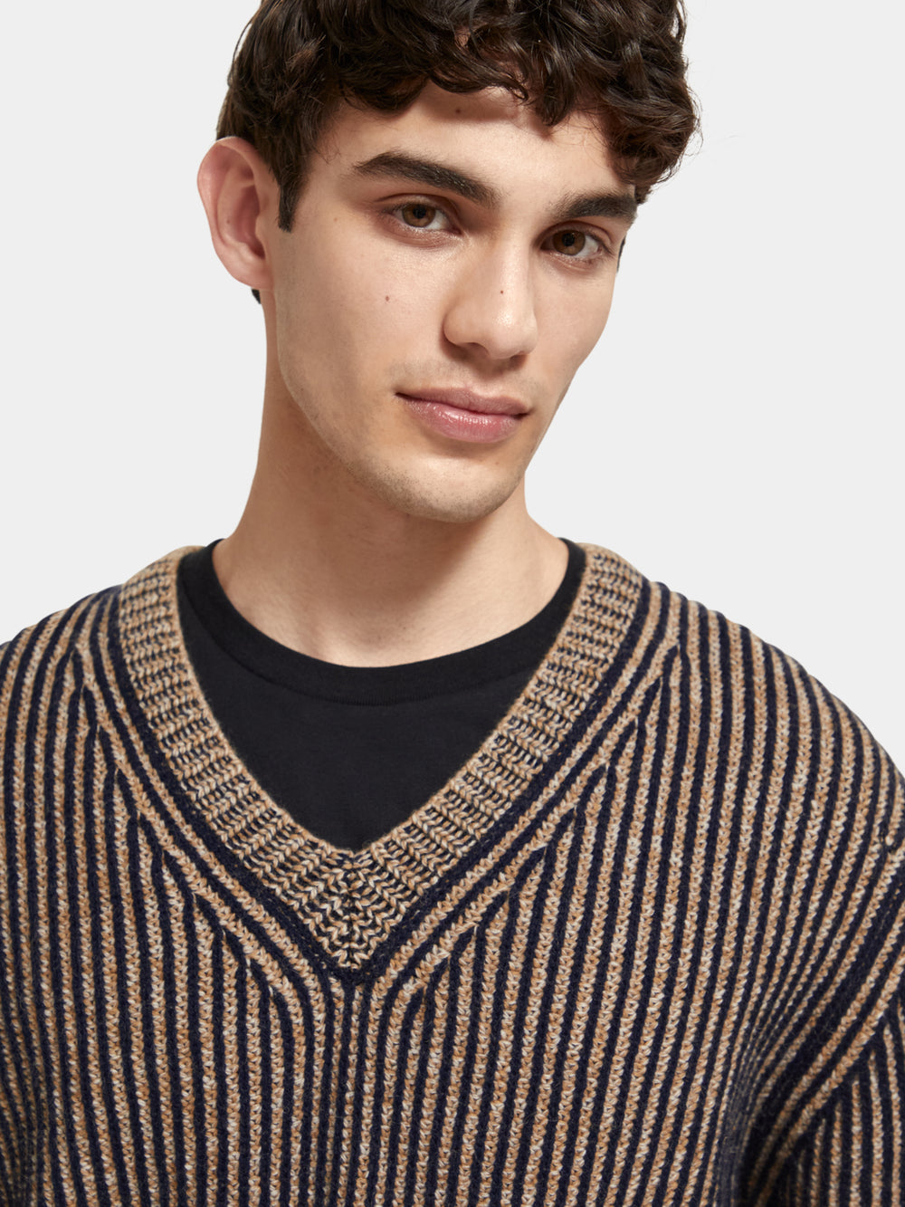 Regular-fit wool blend pullover - Scotch & Soda AU