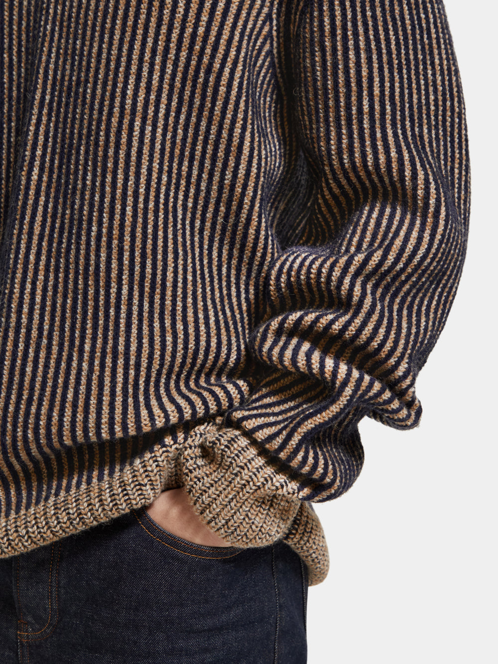 Regular-fit wool blend pullover - Scotch & Soda AU