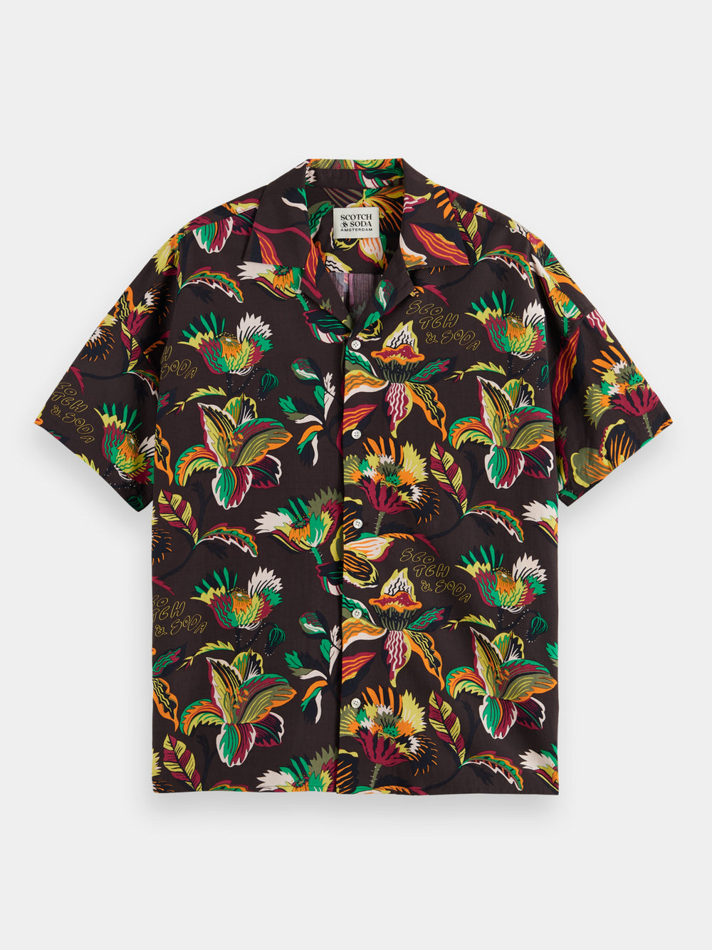 Printed short sleeved shirt - Scotch & Soda AU