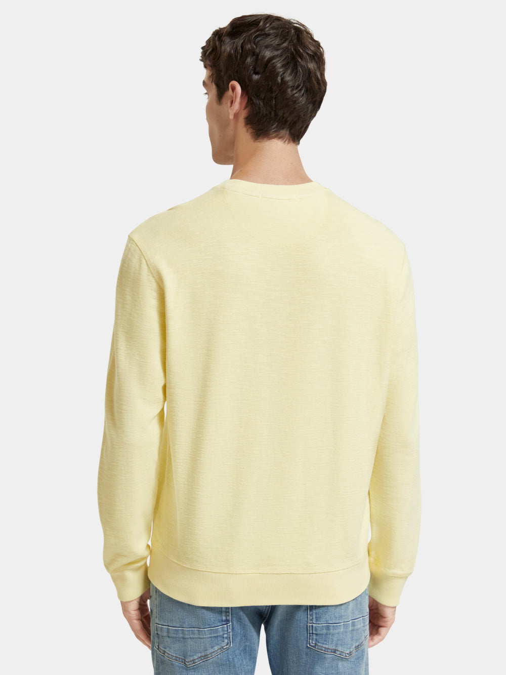 Regular-fit garment-dyed sweatshirt - Scotch & Soda AU