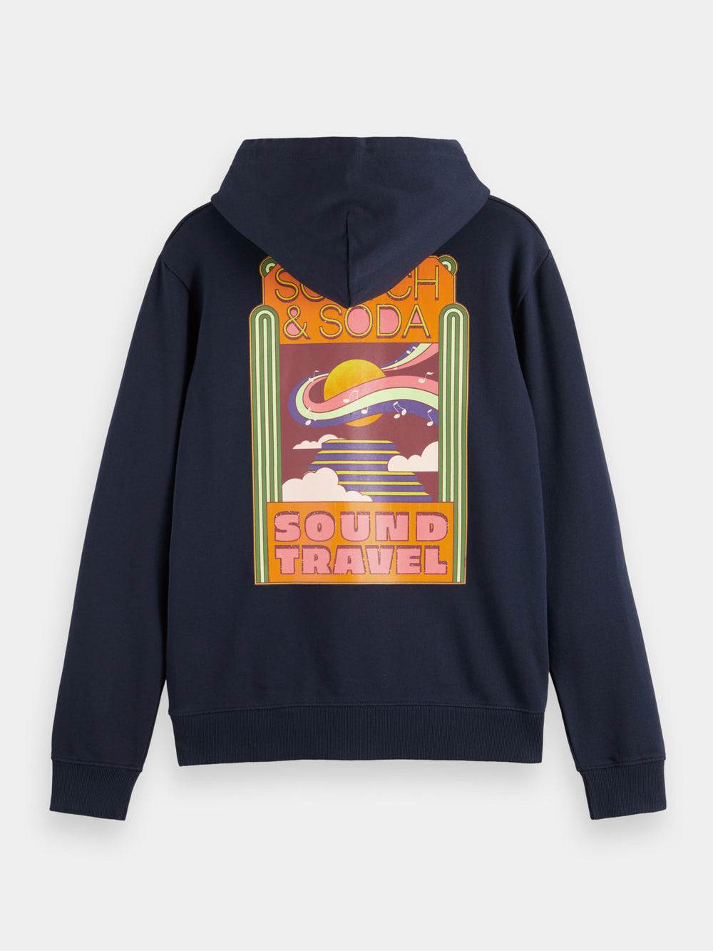 Regular-fit artwork hoodie - Scotch & Soda AU