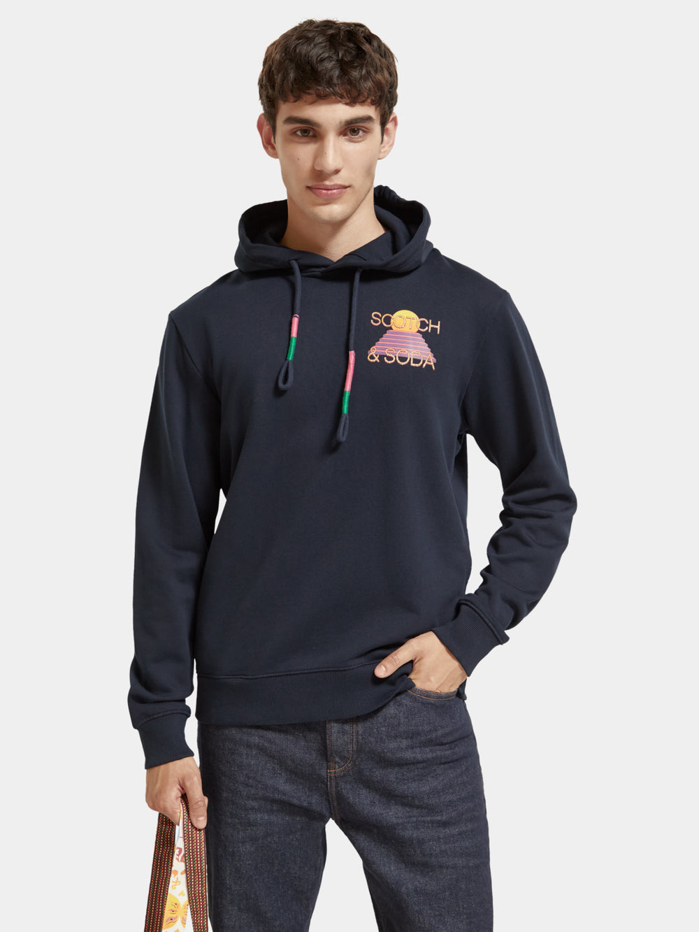 Regular-fit artwork hoodie - Scotch & Soda AU