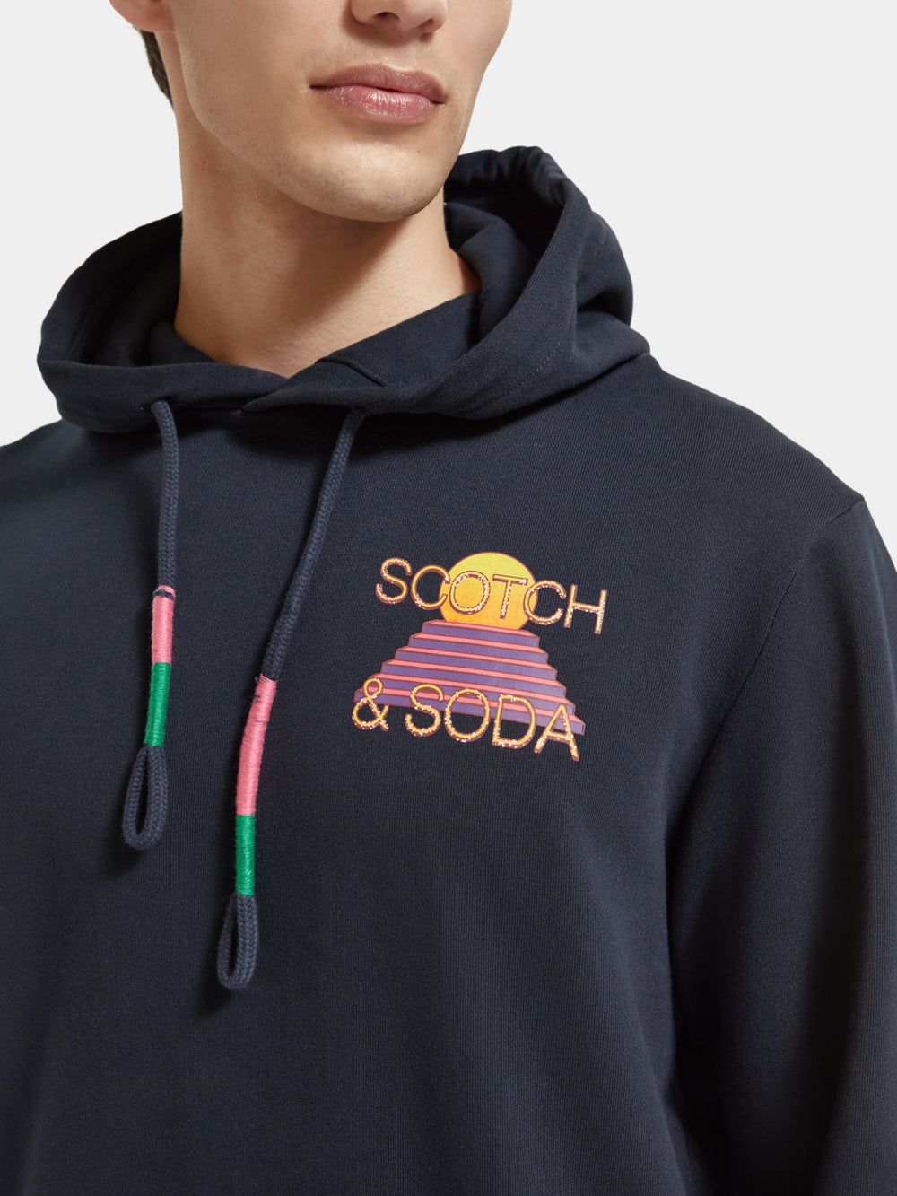 Regular-fit artwork hoodie - Scotch & Soda AU