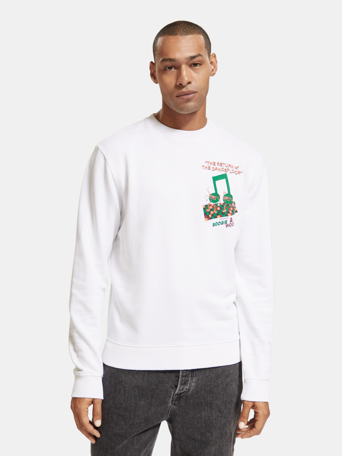 Colourful artwork sweatshirt - Scotch & Soda AU