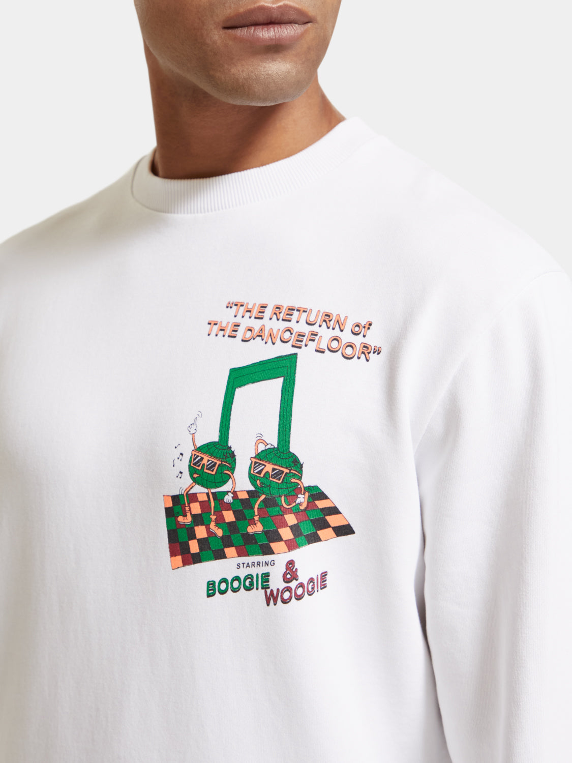 Colourful artwork sweatshirt - Scotch & Soda AU