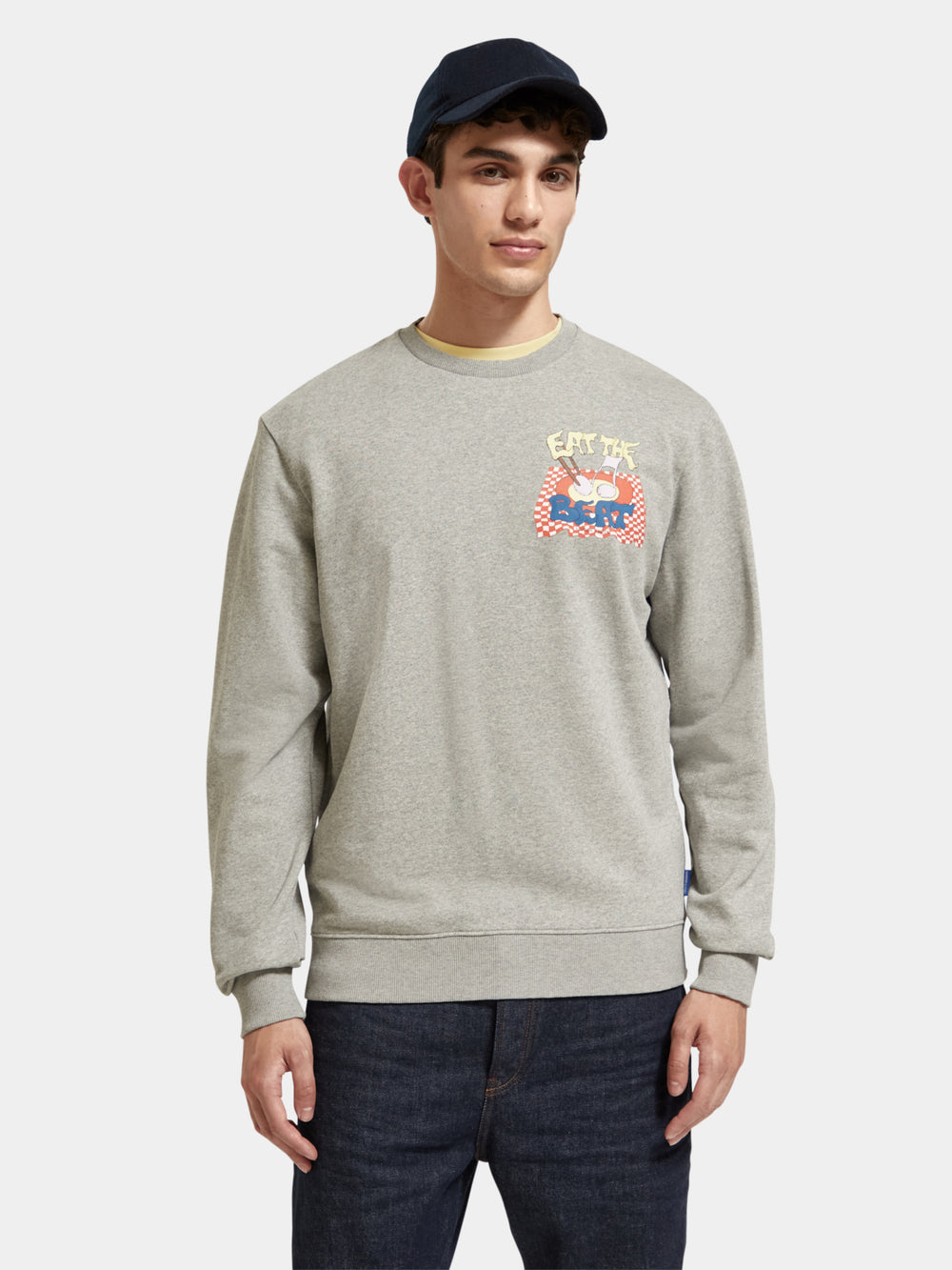 Colourful artwork sweatshirt - Scotch & Soda AU