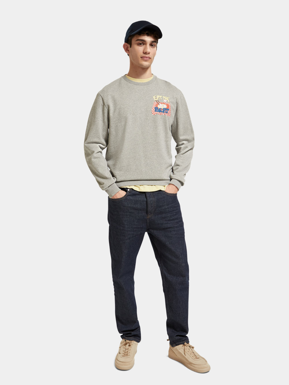 Colourful artwork sweatshirt - Scotch & Soda AU