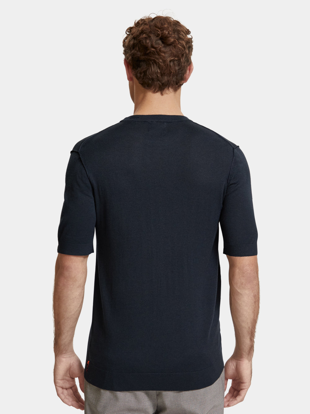 Wool blend knitted t-shirt - Scotch & Soda AU