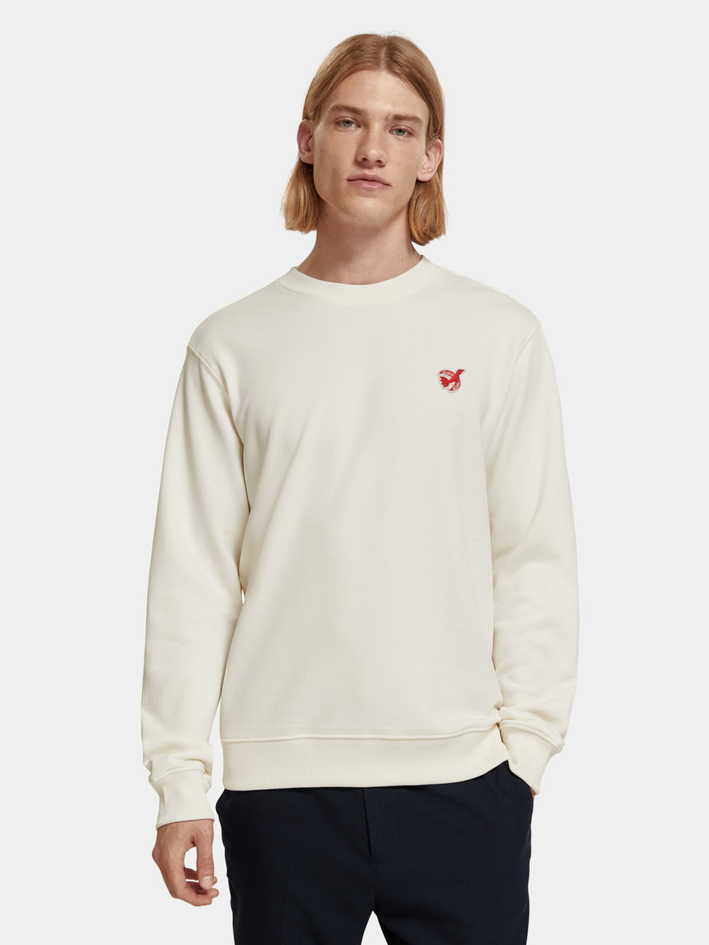 Free spirit peace bird crewneck sweatshirt – Scotch & Soda AU