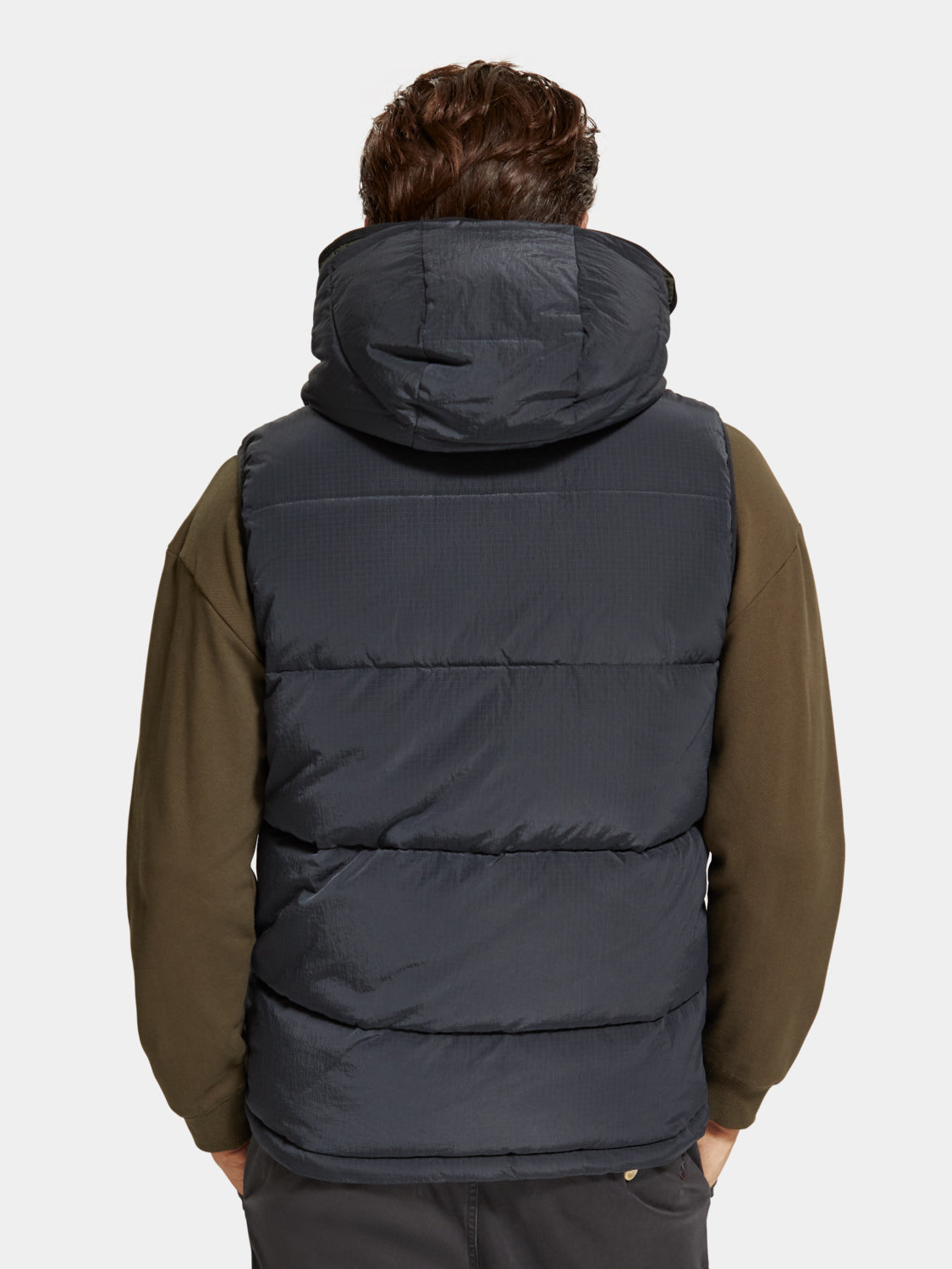 Hooded quilted bodywarmer - Scotch & Soda AU