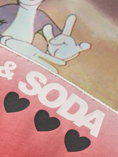 Looney Tunes x Scotch & Soda Unisex dip-dyed organic cotton T-shirt - Scotch & Soda AU