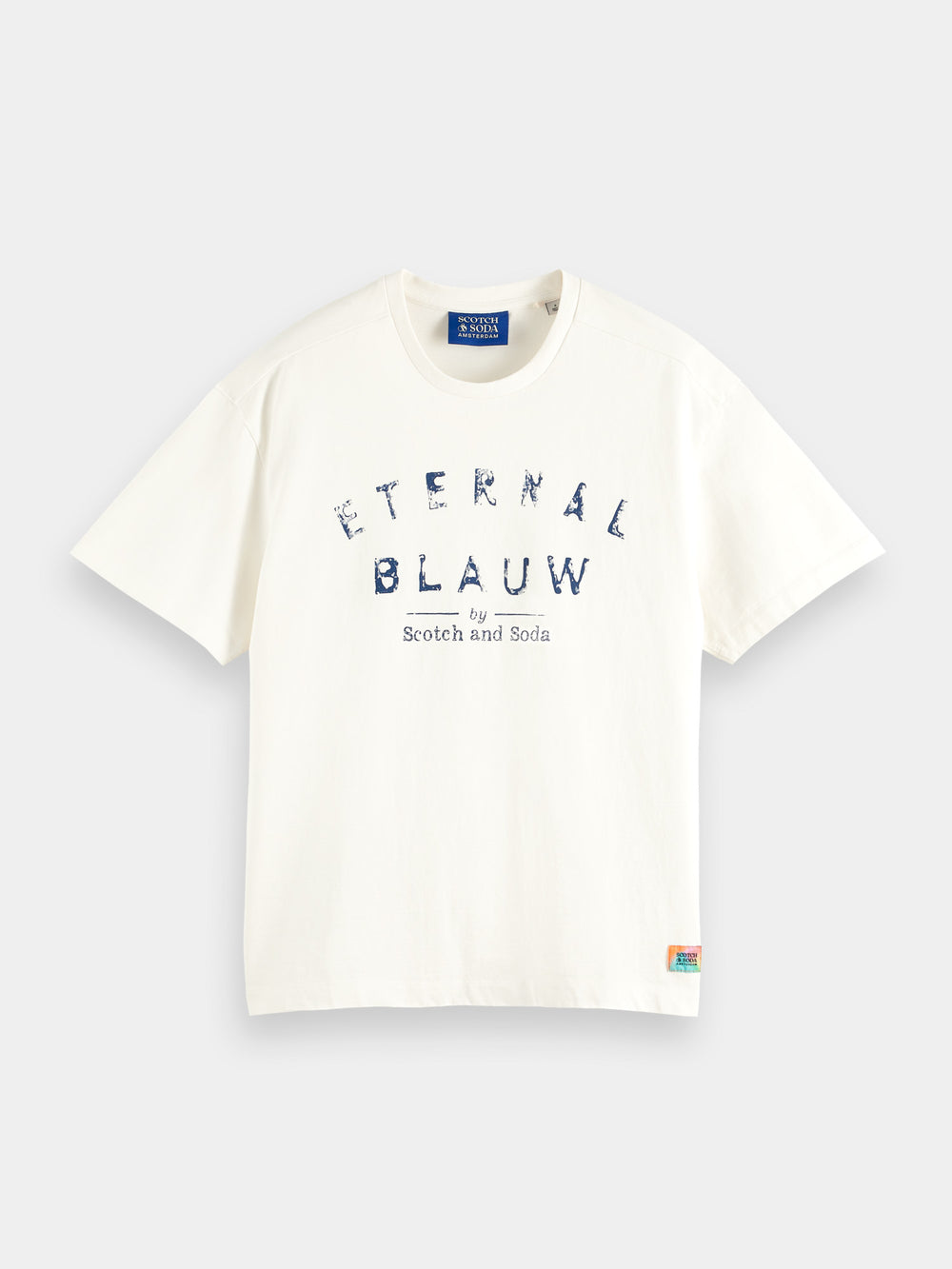 Eternal Blauw unisex t-shirt - Scotch & Soda AU