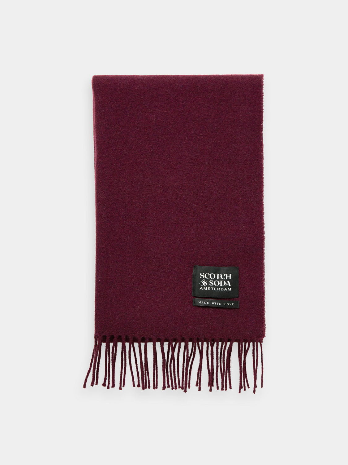 Unisex wool scarf