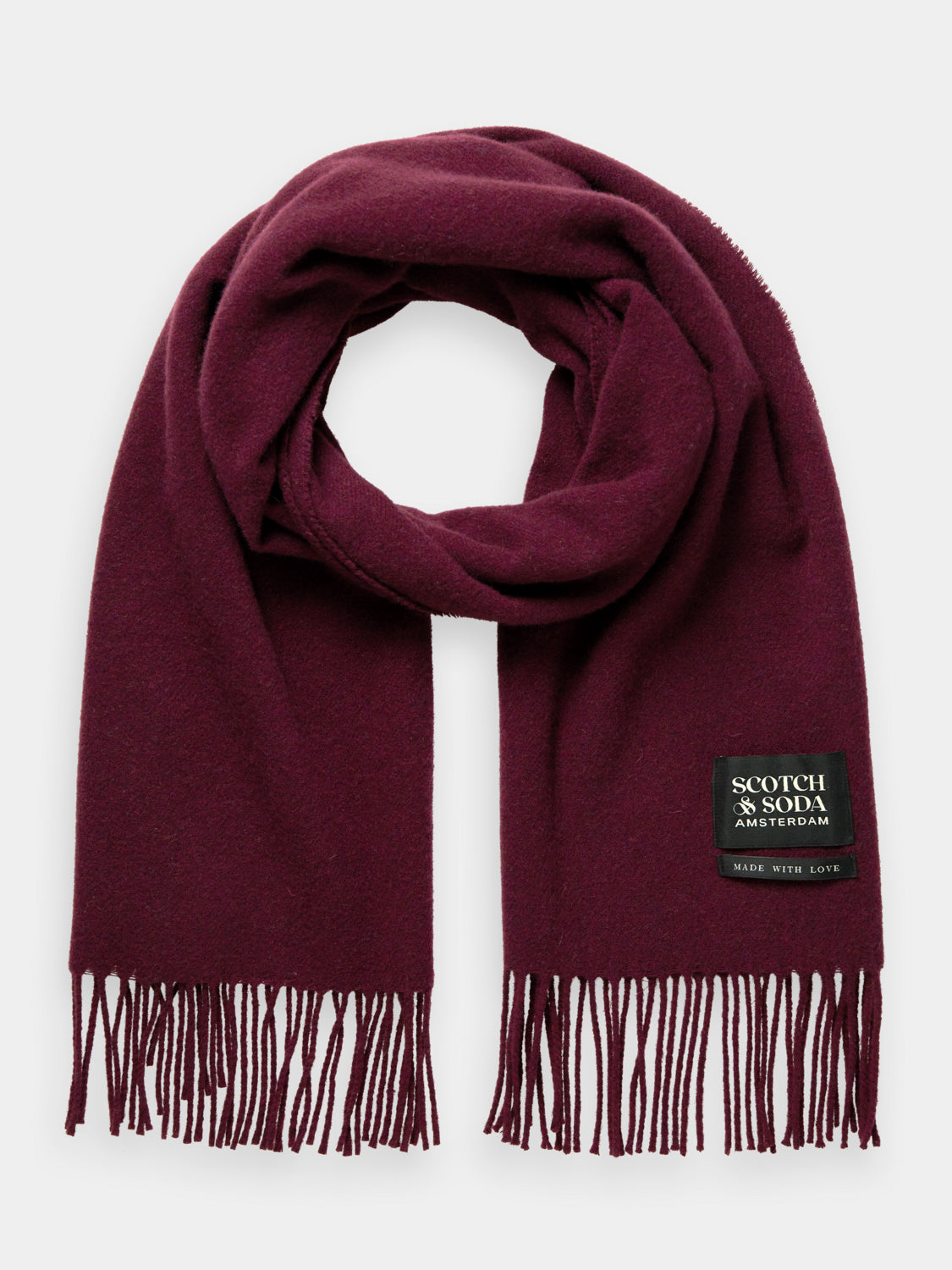 Unisex wool scarf - Scotch & Soda AU