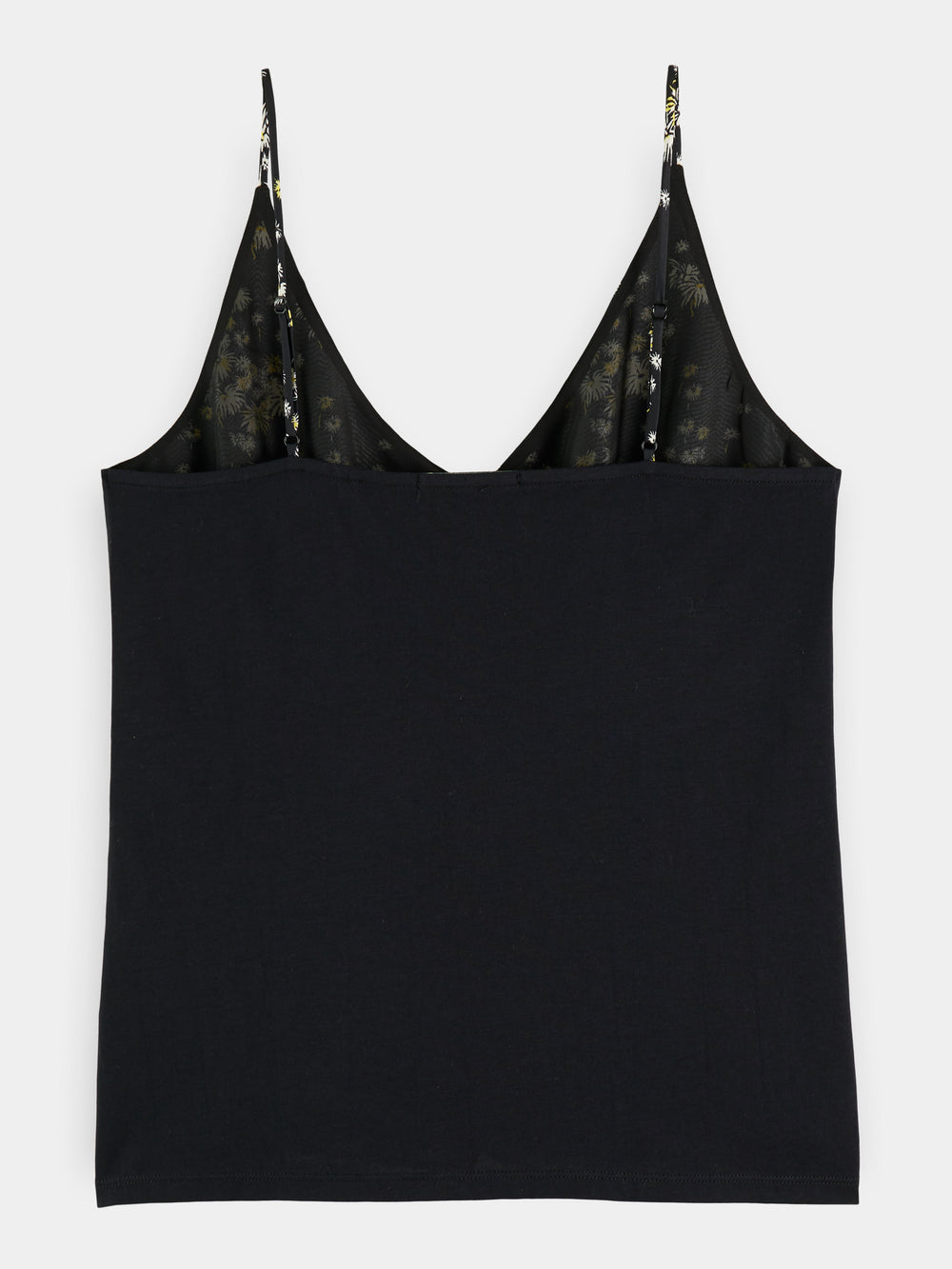 Jersey tank with woven front - Scotch & Soda AU