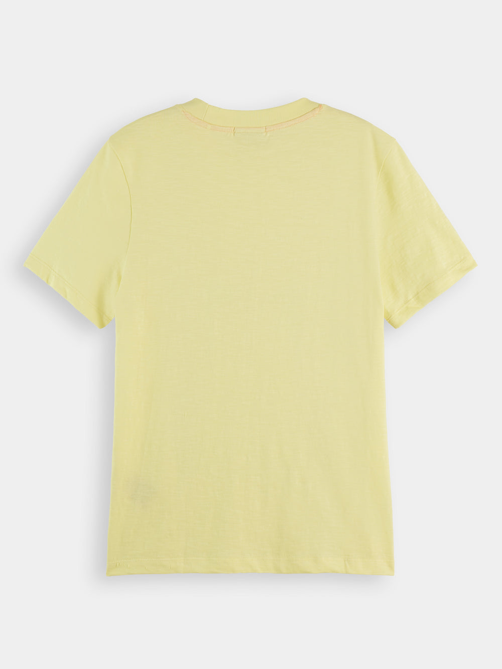 Regular-fit t-shirt with splitted hem - Scotch & Soda AU