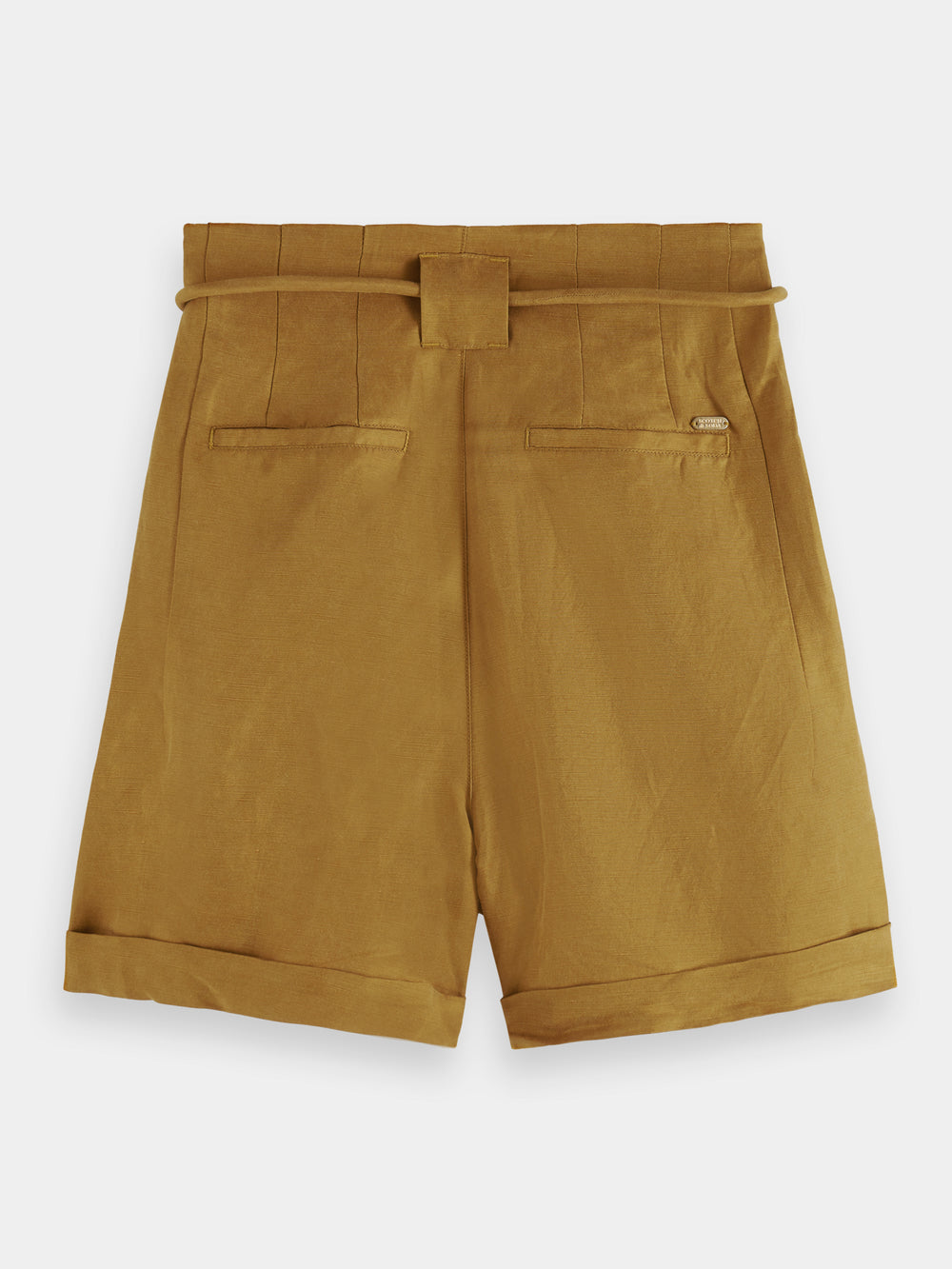 High-rise belted shorts - Scotch & Soda AU