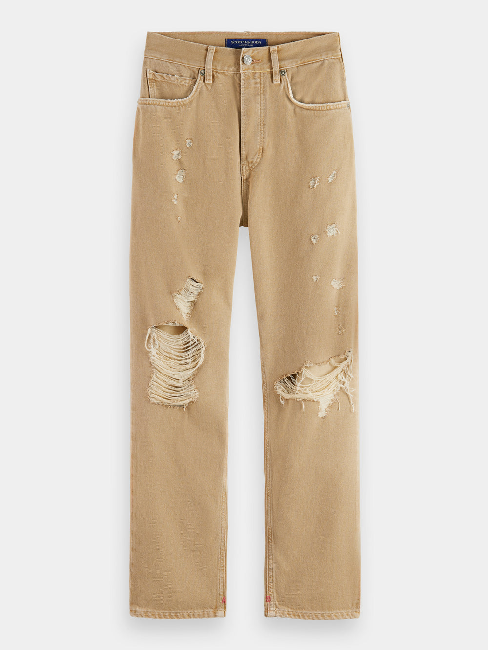 Bay garment-dyed boyfriend jeans - Scotch & Soda AU