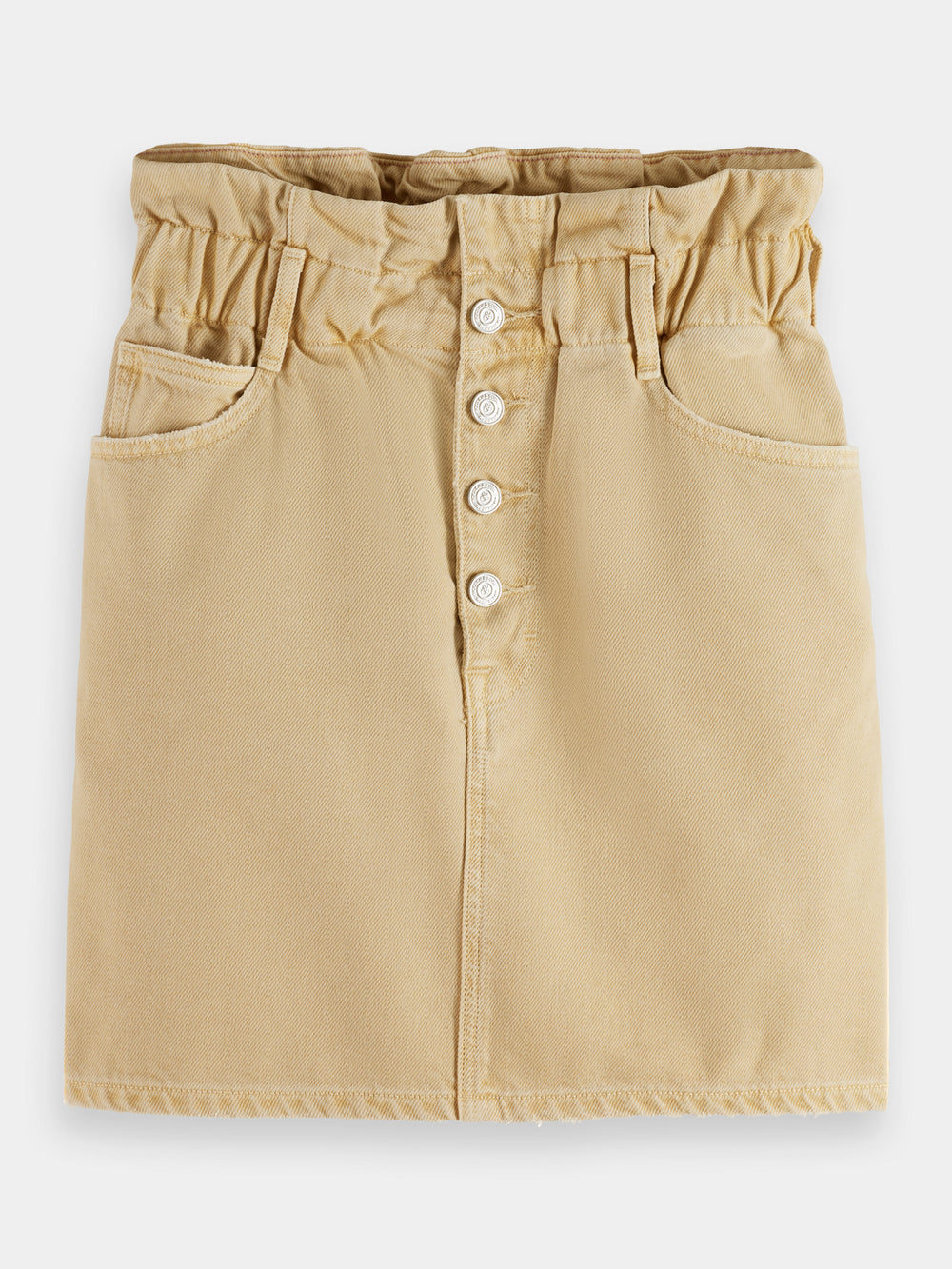 Break garment-dyed mini skirt - Scotch & Soda AU