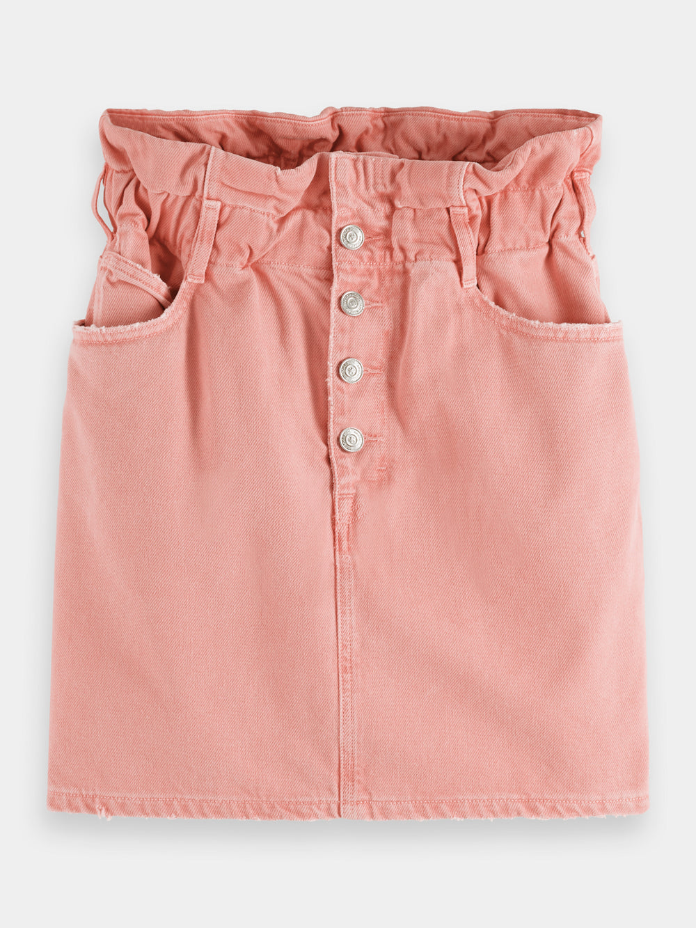Break garment-dyed mini skirt - Scotch & Soda AU
