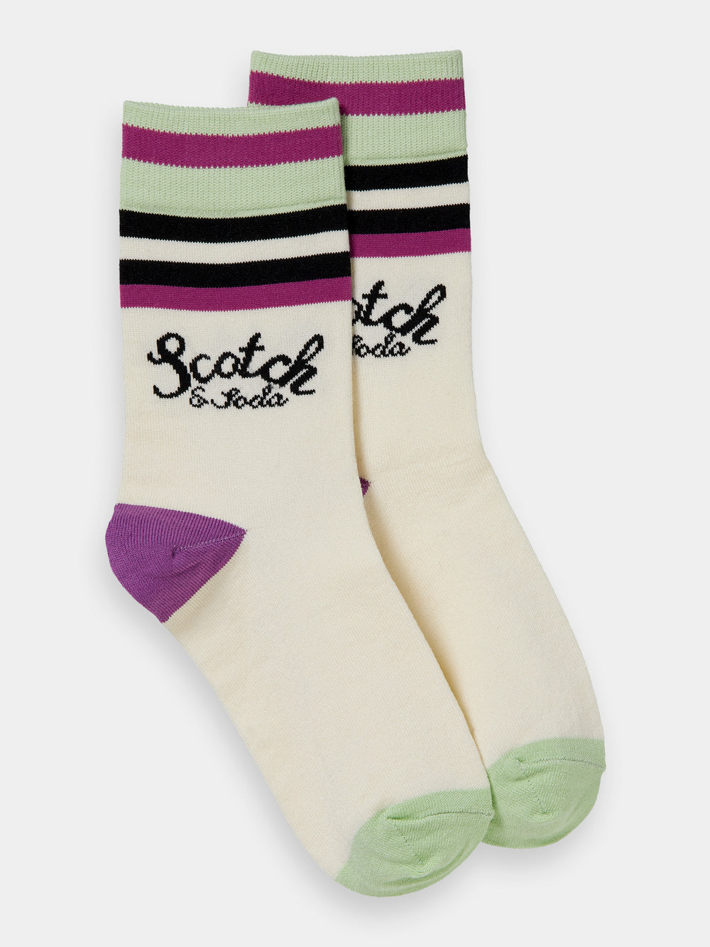 Intarsia logo socks - Scotch & Soda AU
