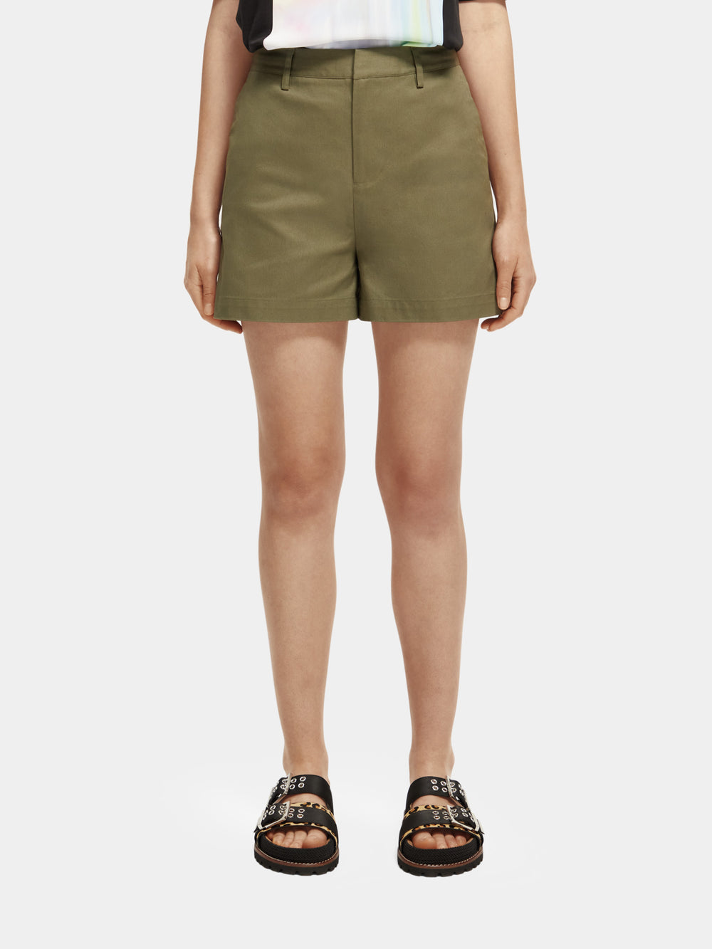 High-rise chino shorts – Scotch & Soda AU