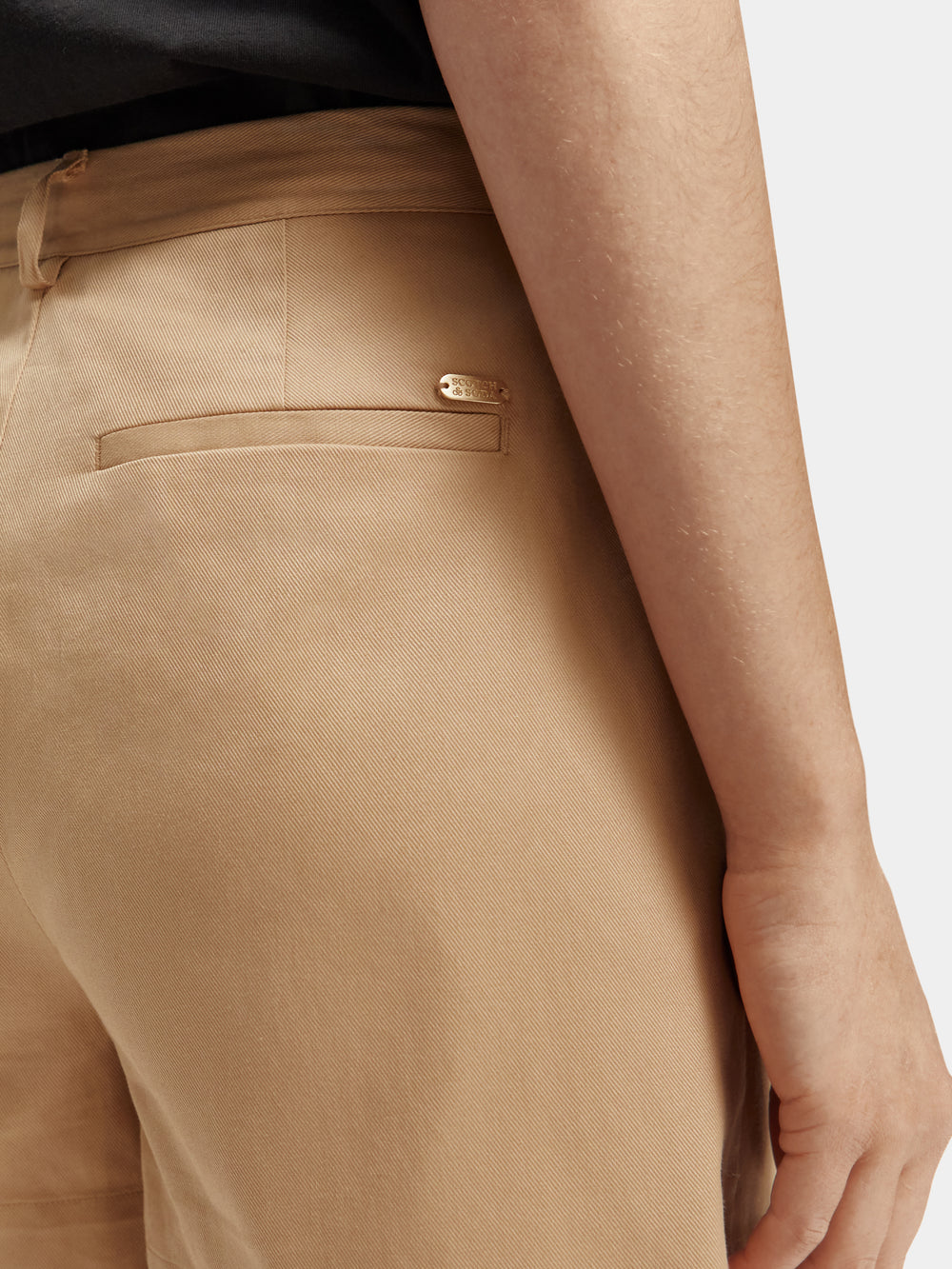 High-rise chino shorts - Scotch & Soda AU