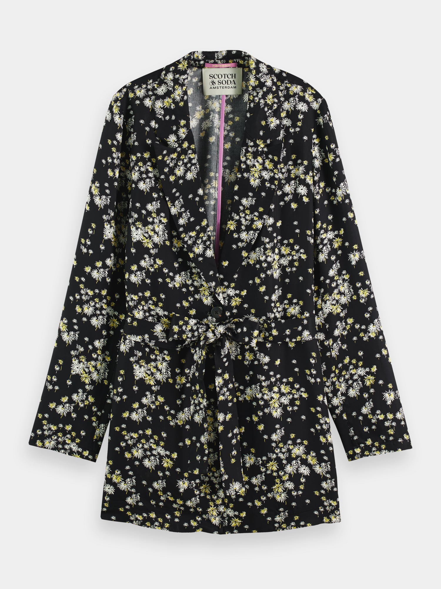 Printed drapey blazer - Scotch & Soda AU